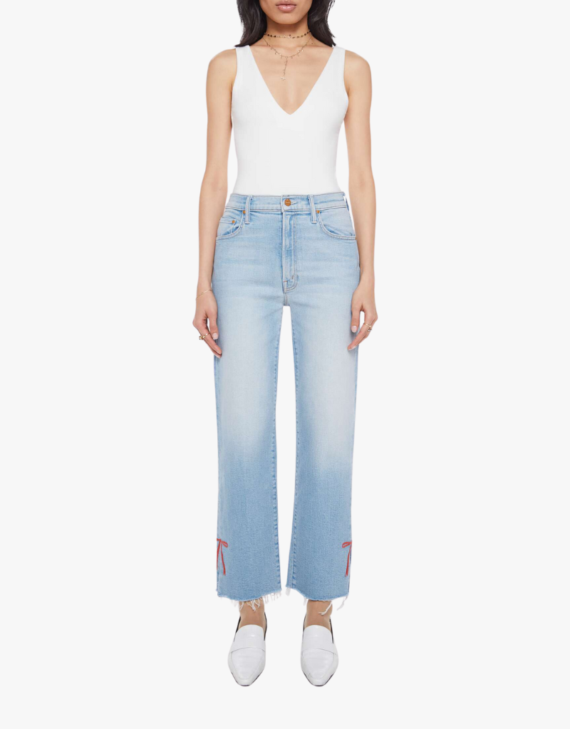 Mother The Rambler Zip Slice Hover Fray in Complete 360