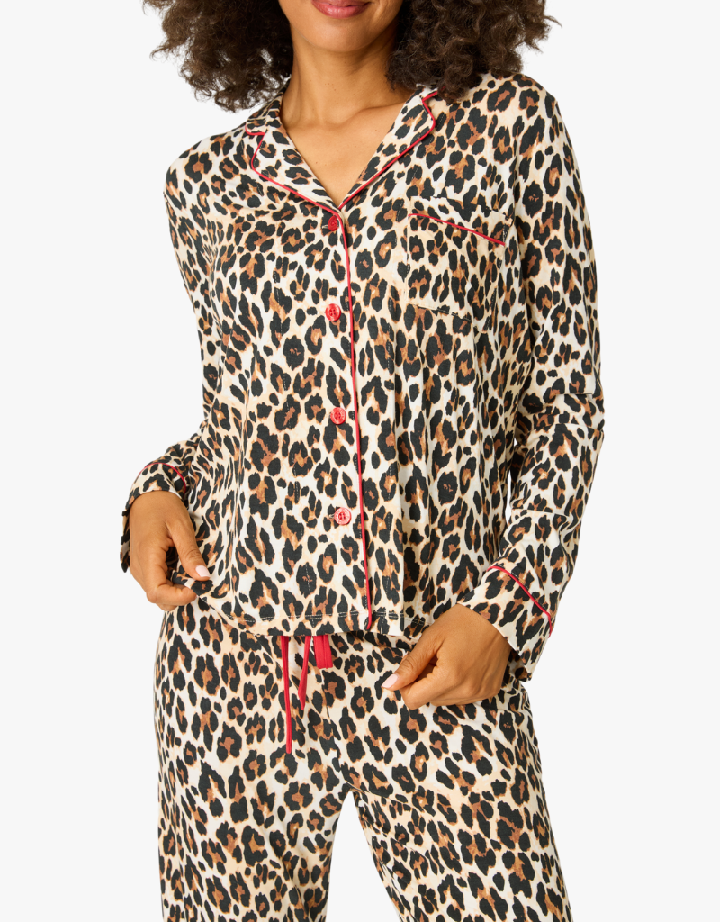 P.J. Salvage Holiday Dreams PJ Set in Natural