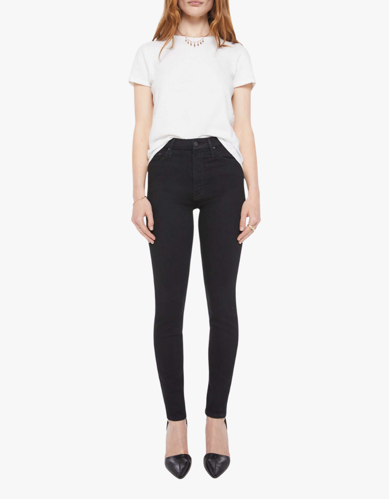 Mother High Waisted Looker Jeans in Nighty Night