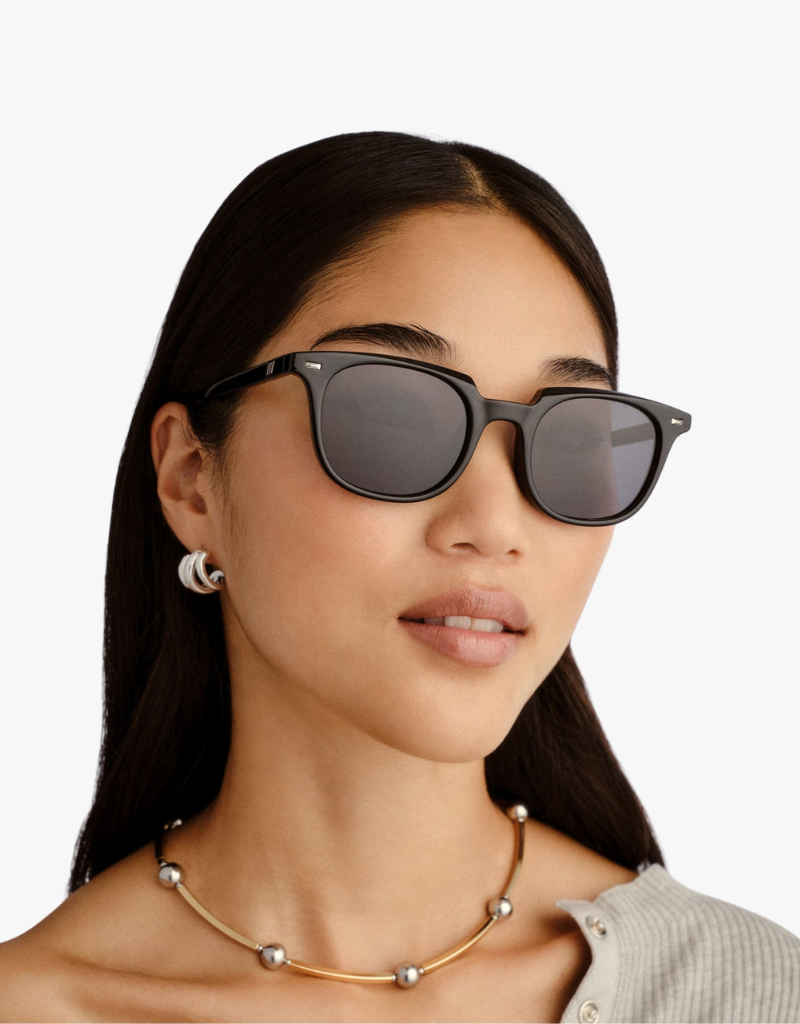 Le Specs Le Resolu Sunglasses in Black