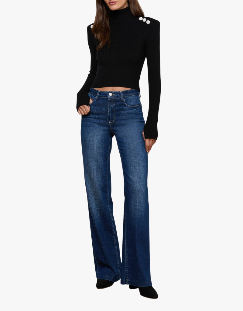 L'agence Scottie High Rise Wide Leg in Marvista