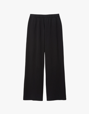 Perfect White Tee Nora French Terry Pant in True Black