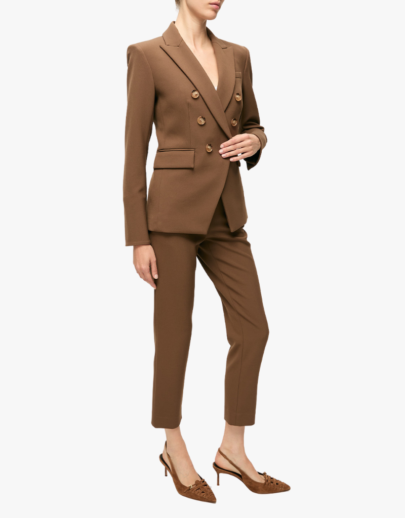 Veronica Beard Miller Dickey Jacket in Walnut