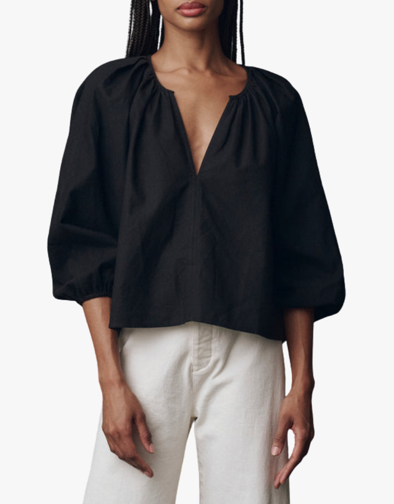 The Great The Chariot Top in Black