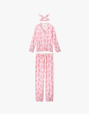 P.J. Salvage Flannels PJ Set in Baby Pink
