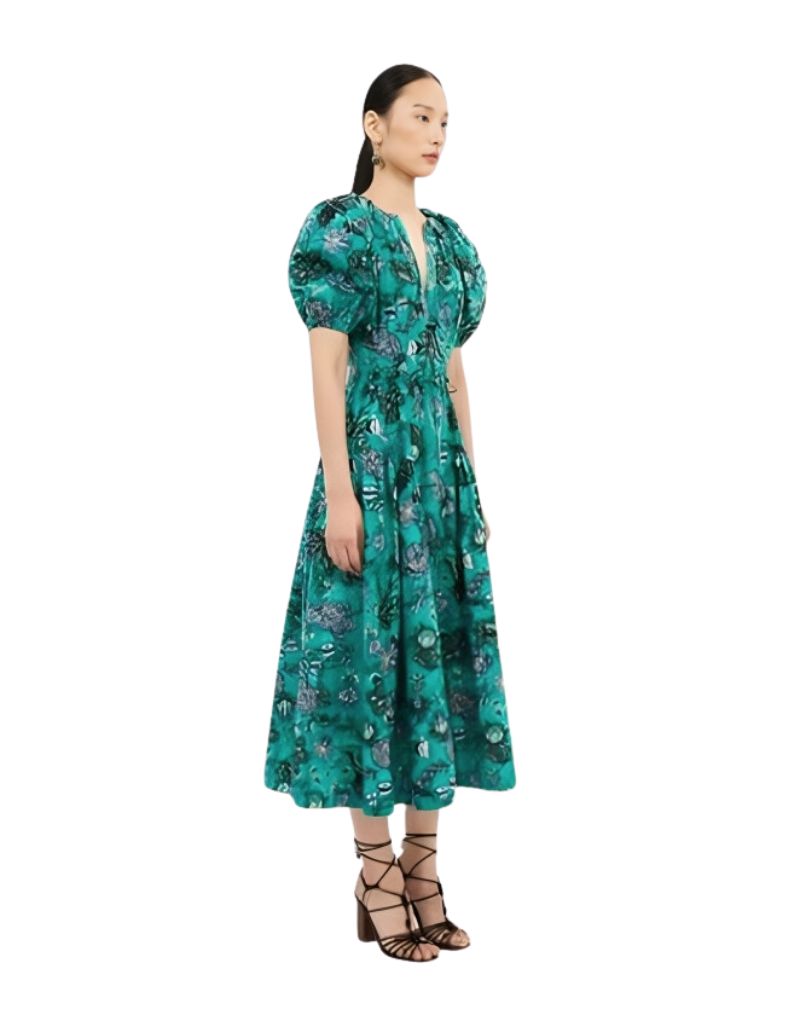 Ulla Johnson Carina Dress in Jade