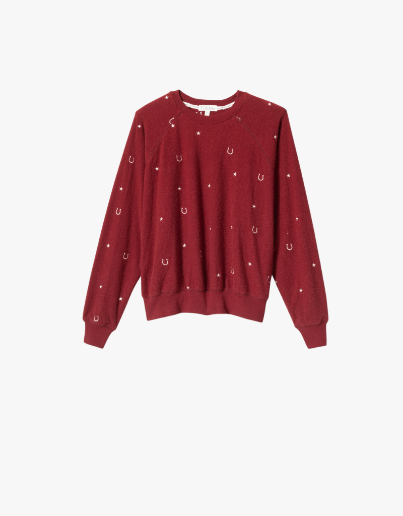 PJ Salvage Hold Your Horses Long Sleeve in Port