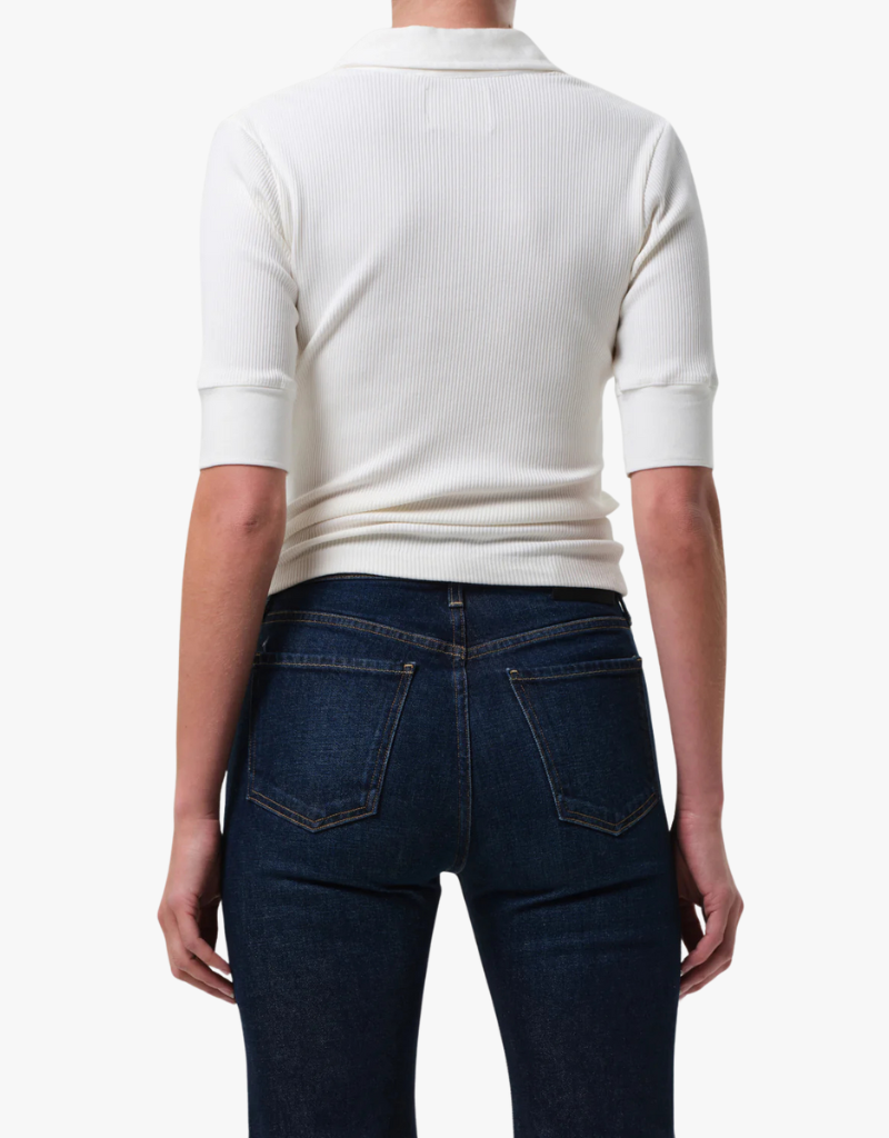 Citizens of Humanity Amina Polo Shirt in Pashmina