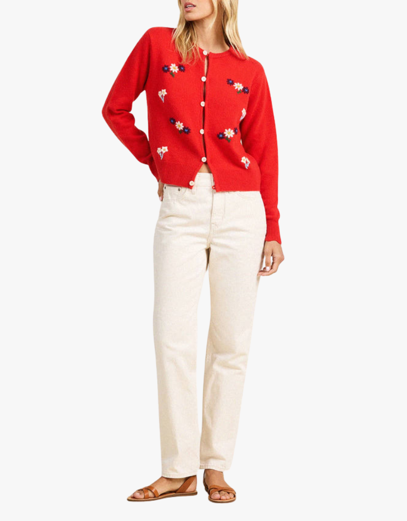 Trovata Loretta Sweater in Red