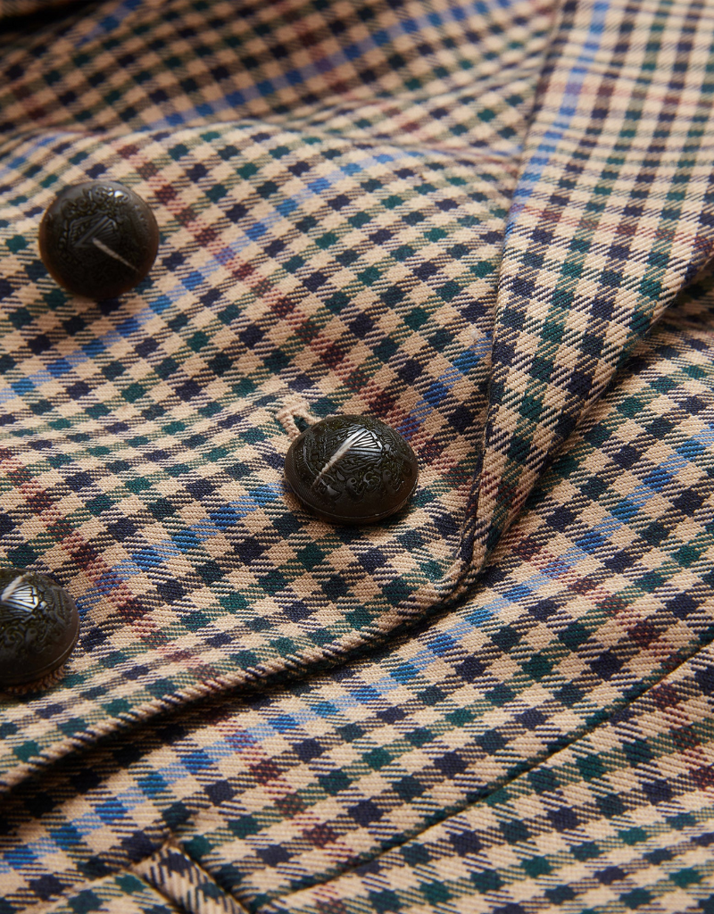 Veronica Beard Claude Dickey Jacket in Russet Multi