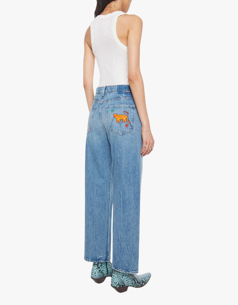 Mother The Dodger Flood Jeans in That’s All Folks