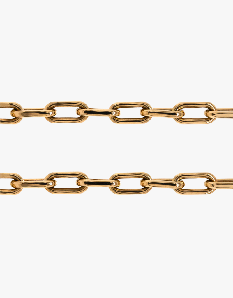 Bridget King Barbara XL Choker 16" in Yellow Gold