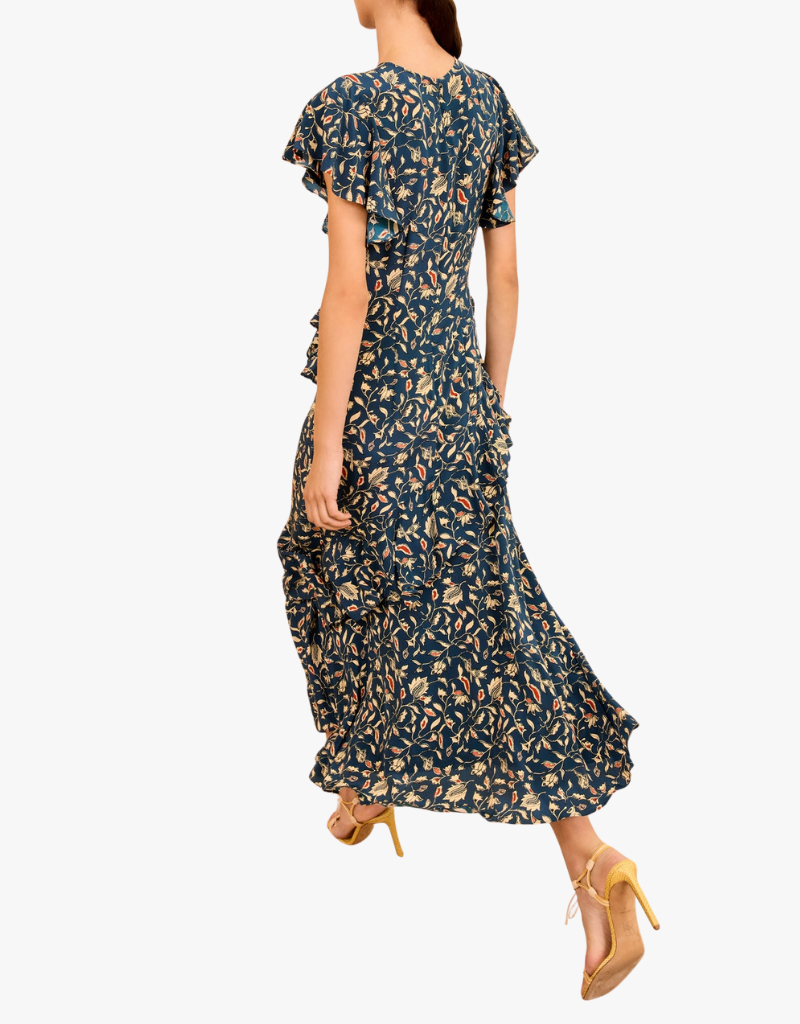 Ulla Johnson Amaia Dress in Midnight Garden