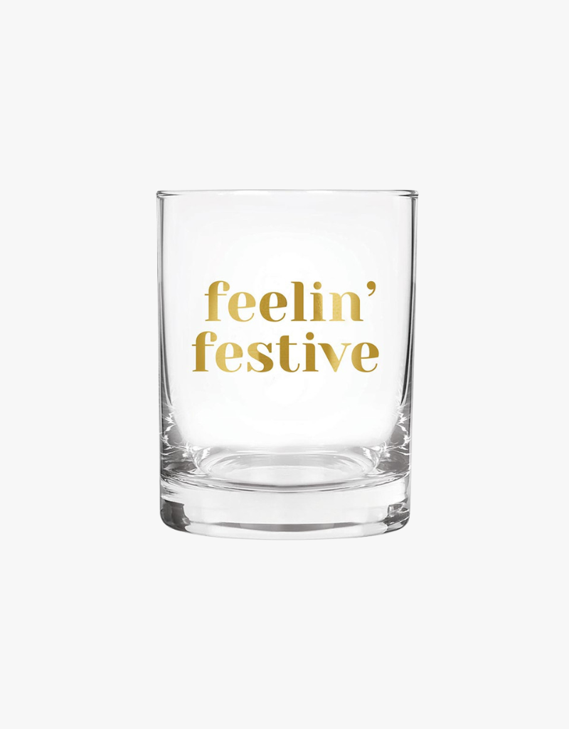 DOF Rocks Glass in Feelin' Festive