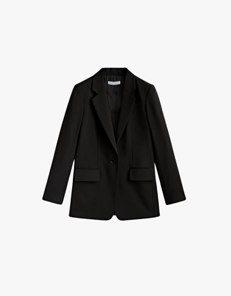 Secret Mission Nikita Blazer in Black