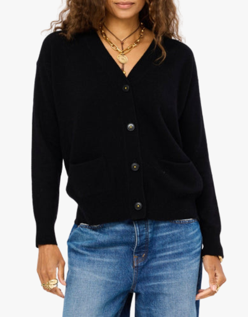 Kerri Rosenthal Jackie Cardigan in Black