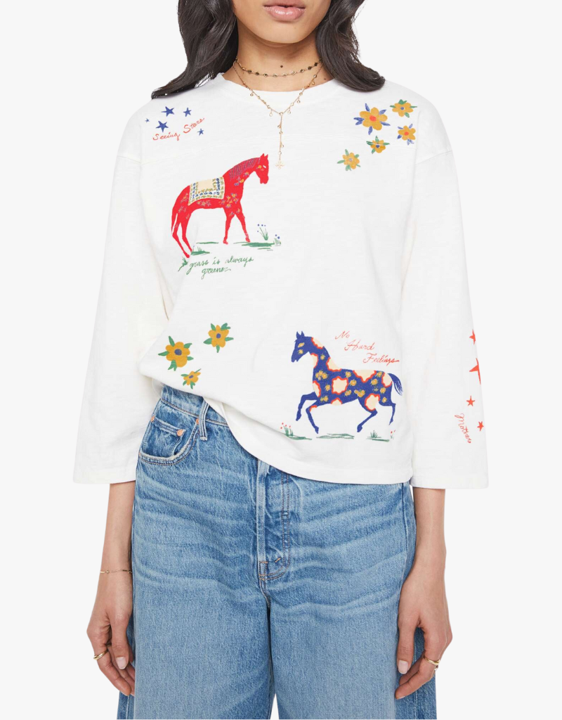 Mother The Footballer Shirt in Whenever