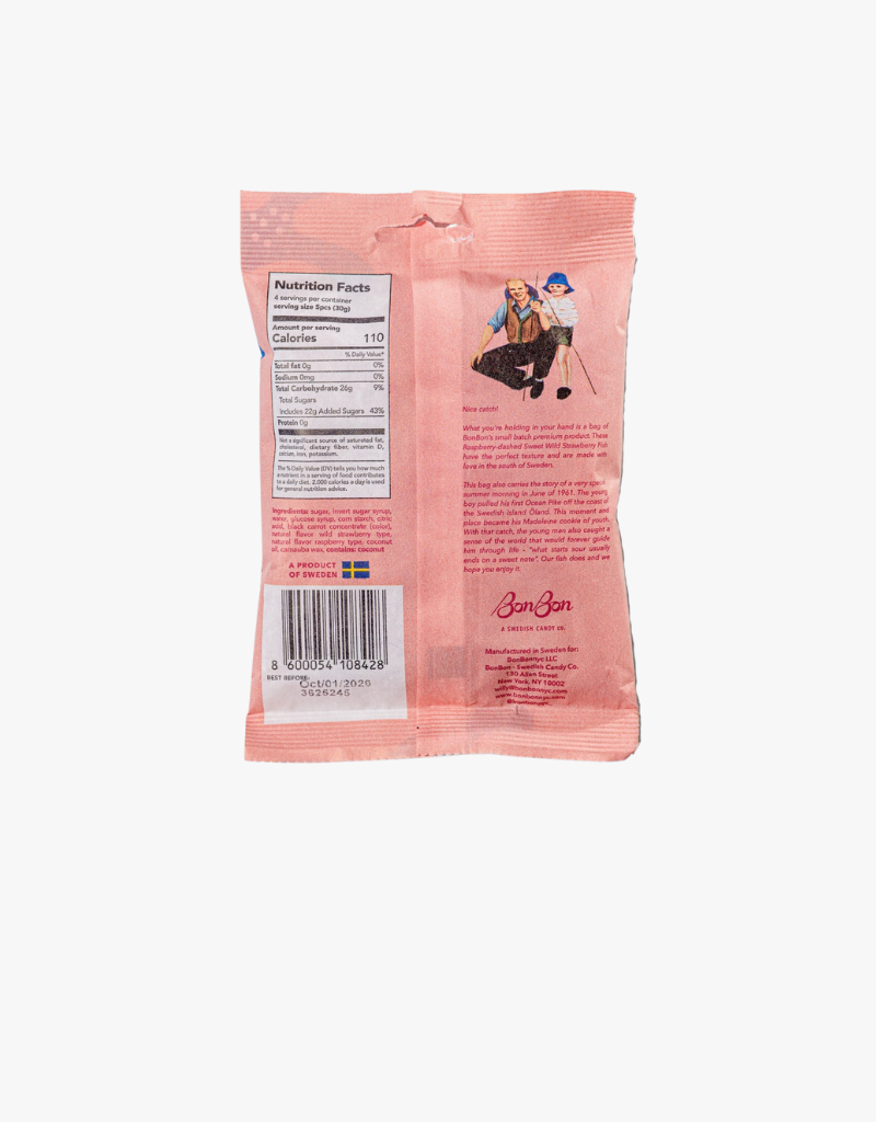 BonBon Sweet Wild Strawberry Fish