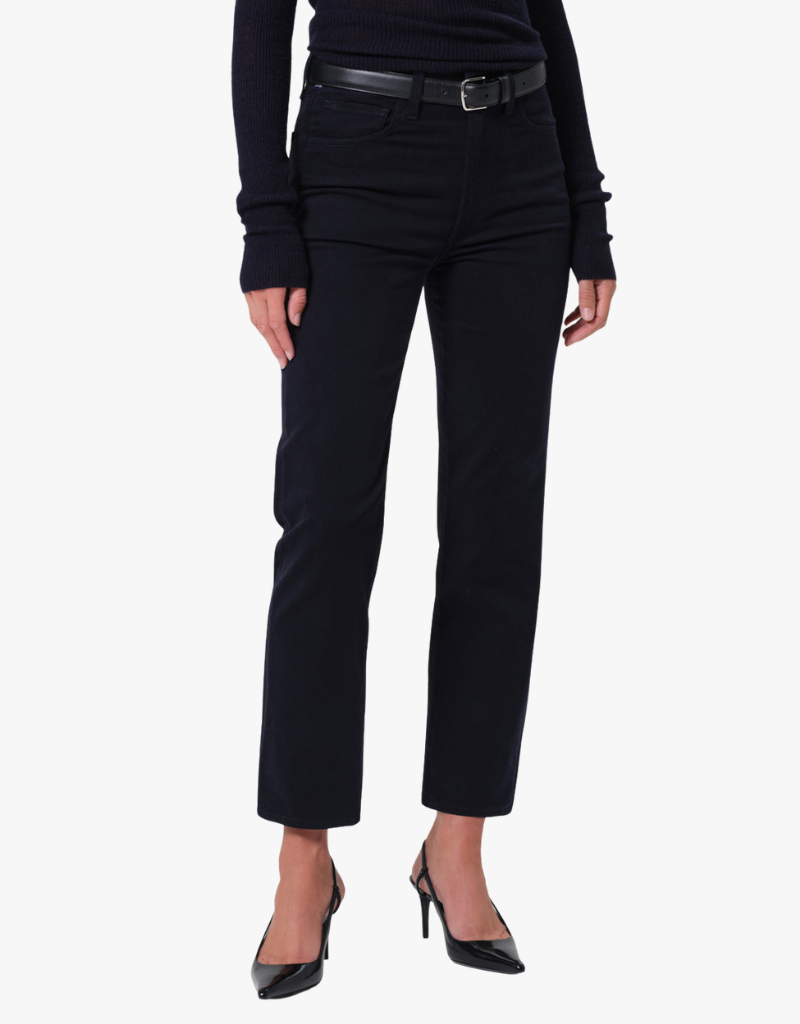 Citizens of Humanity Caia High Rise Straight With Clean Hem in Navy