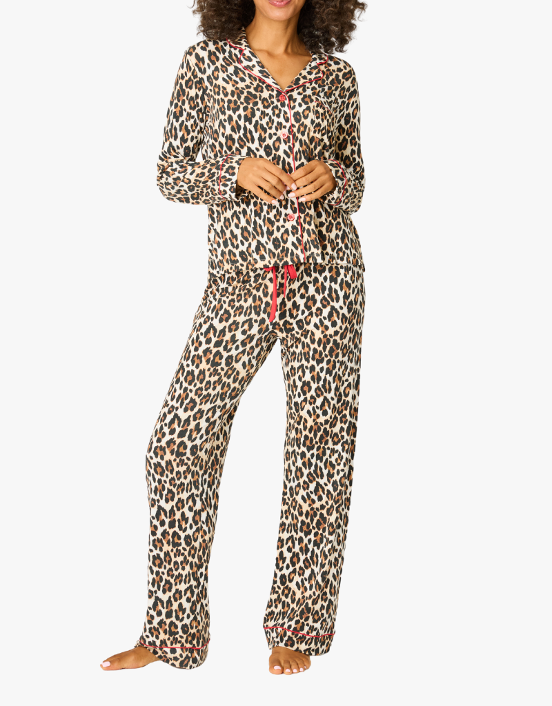 P.J. Salvage Holiday Dreams PJ Set in Natural