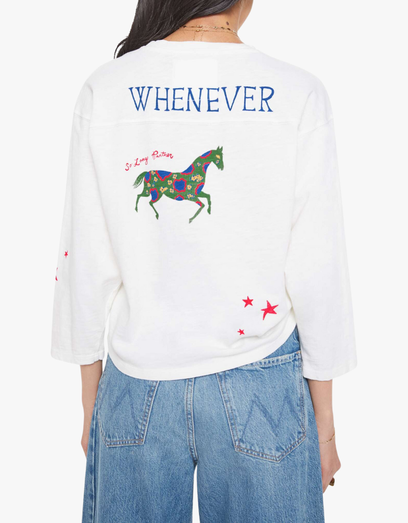 Mother The Footballer Shirt in Whenever