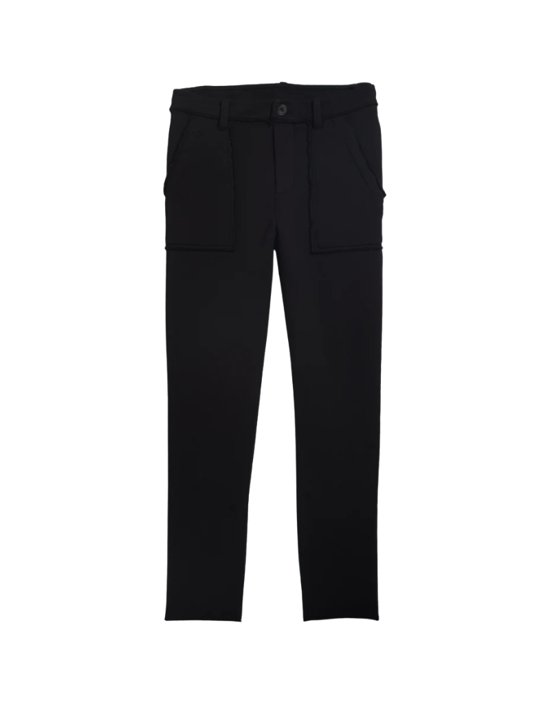Frank & Eileen Blackrock Utility Sweatpant in Black (Triple Fleece)