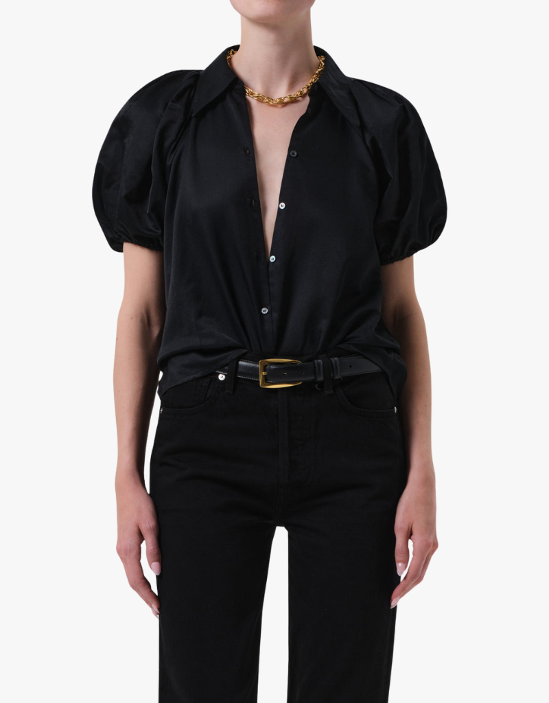 Citizens of Humanity Leila Blouse in Black