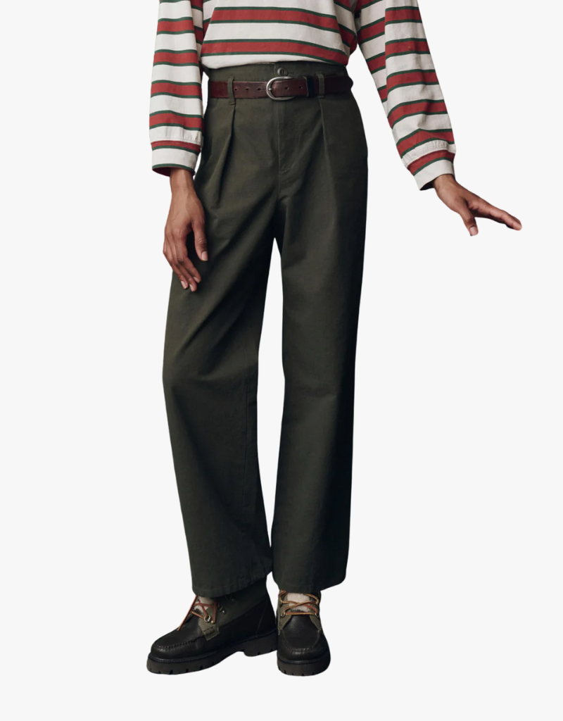 The Great The Parker Trouser in Dusty Moss