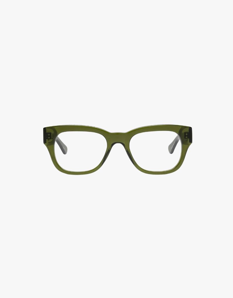 Caddis Miklos Reading Glasses in Heritage Green