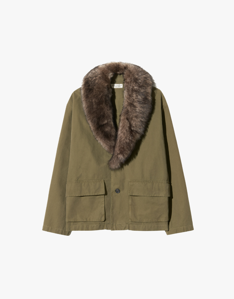 Nili Lotan Ronay Parka in Olive Green