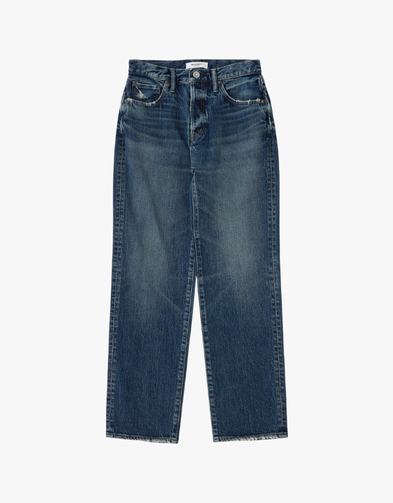 Moussy MV Wiley Straight Jeans in Blue