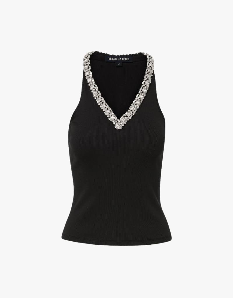 Veronica Beard Ayres Top in Black