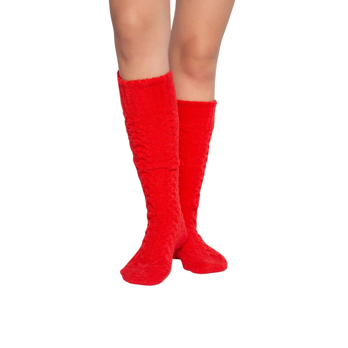 PJ Salvage Forever Festive Socks in Scarlet