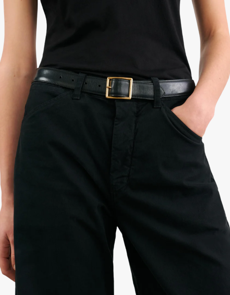 Nili Lotan Tribeca Pant in Jet Black