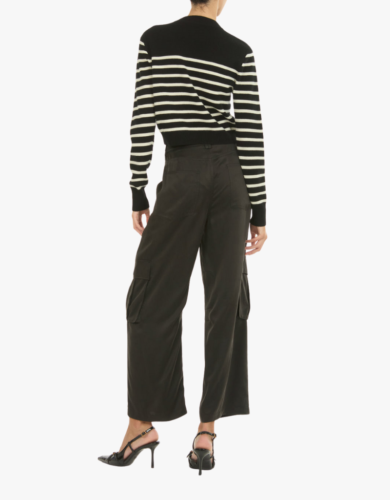 Secret Mission Lyla Cargo Pant in Black