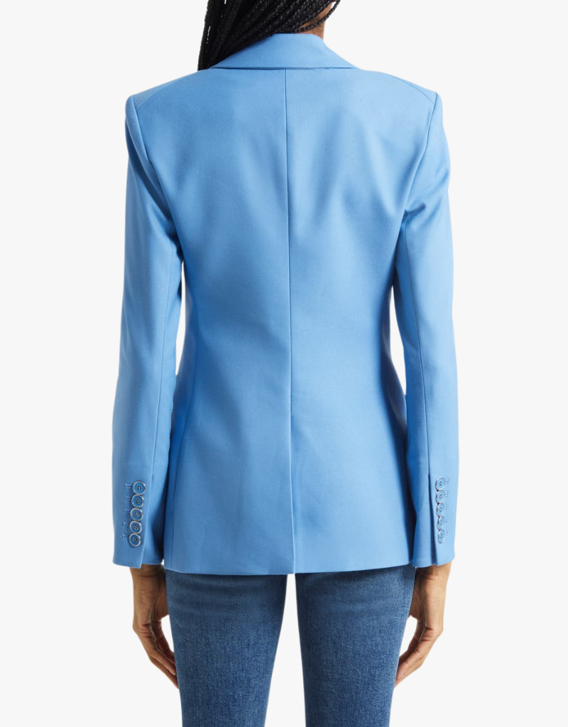 Veronica Beard Izara Dickey Jacket in Blue Jasper