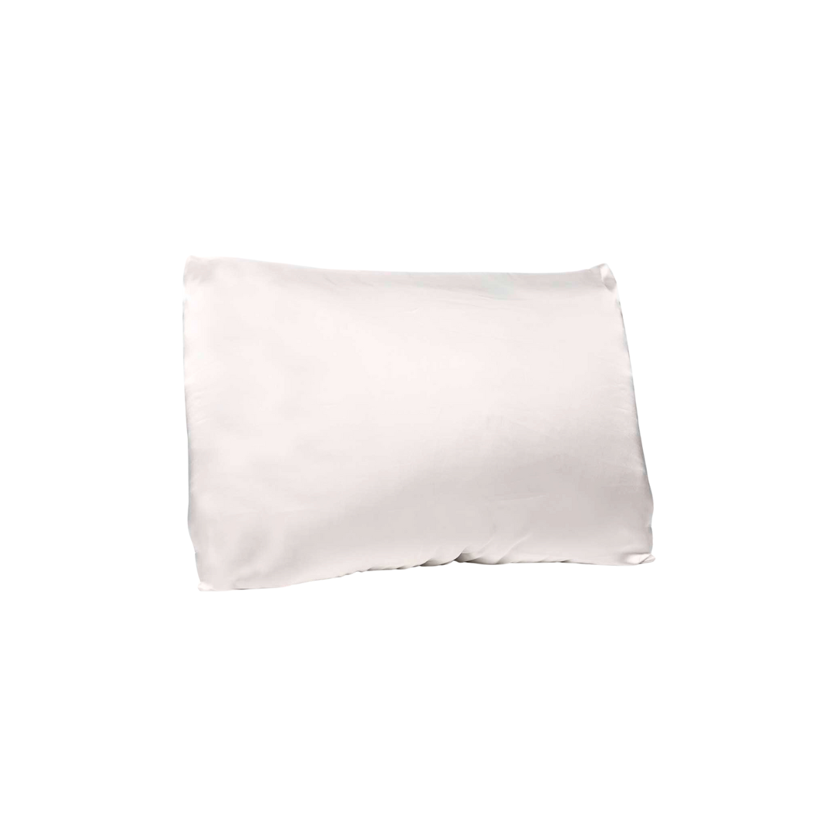 Bella Sleep + Spa Standard Satin Pillowcase with Zip in Ivory