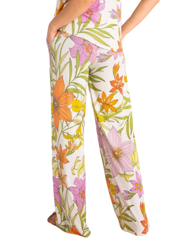 PJ Salvage Lazy Days Pant in Lilac Snow