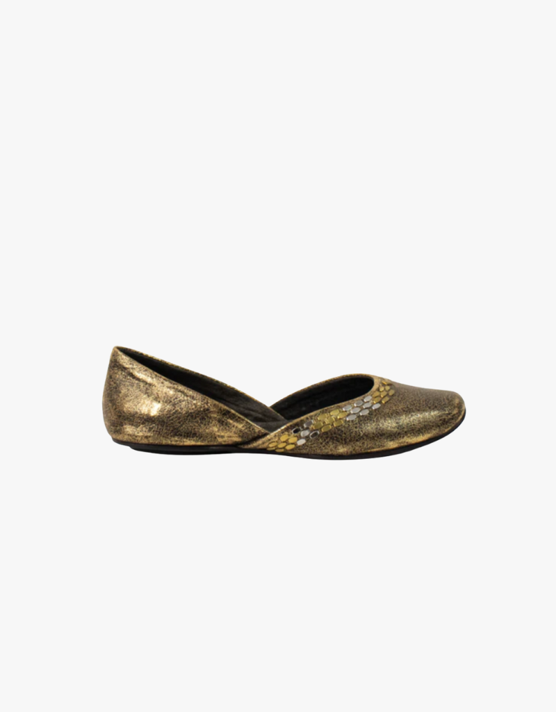 Calleen Cordero Grace Flat in Puerto Rico Gold
