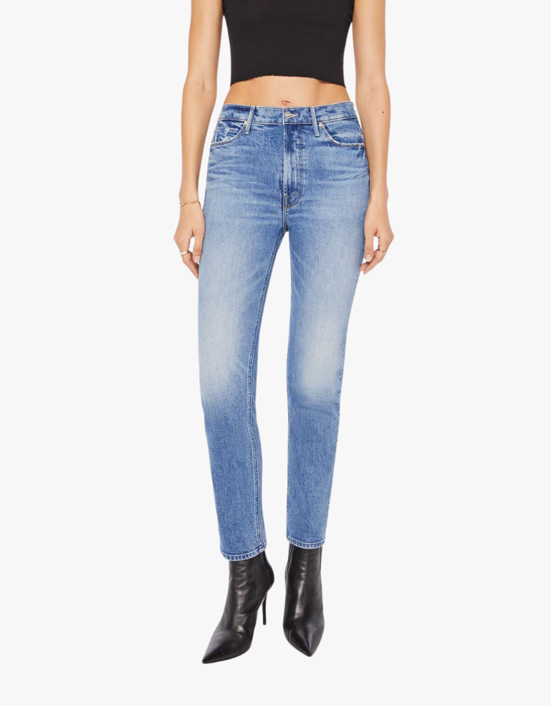 Mother The Dazzler Flood Jeans in Trucks Are For Girls