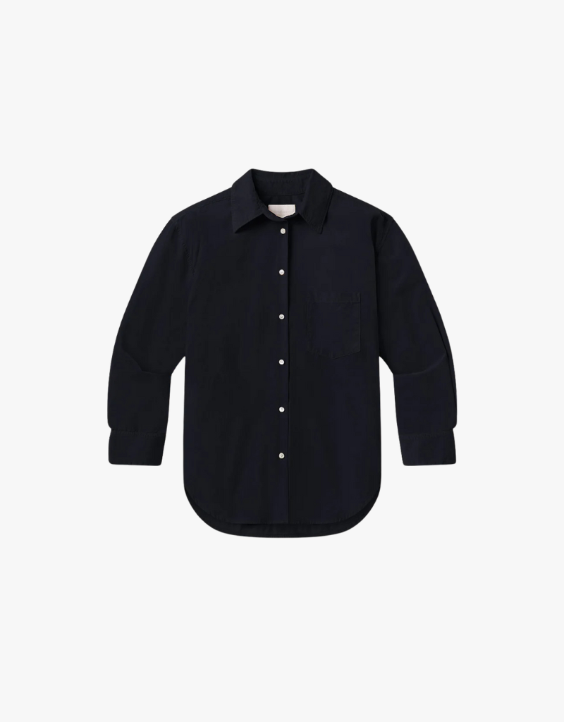 Citizens of Humanity Kayla Shirt in Corduroy in Navy