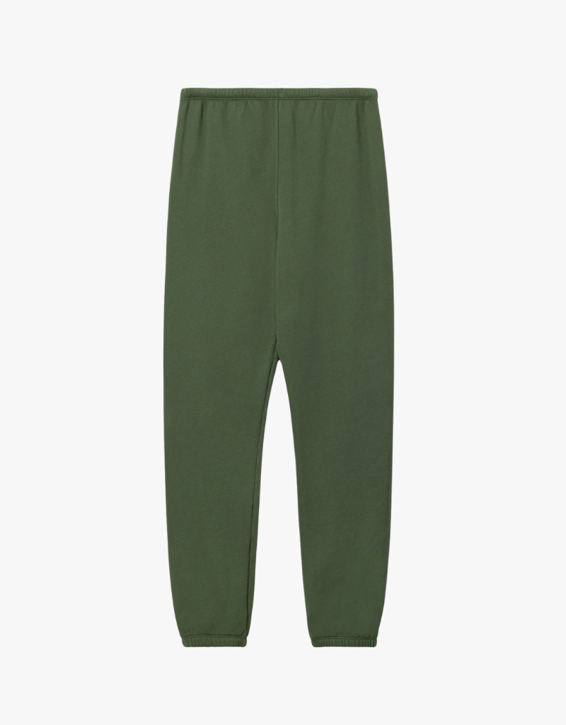 Perfect White Tee Johnny French Terry Easy Sweatpant in Fern Green