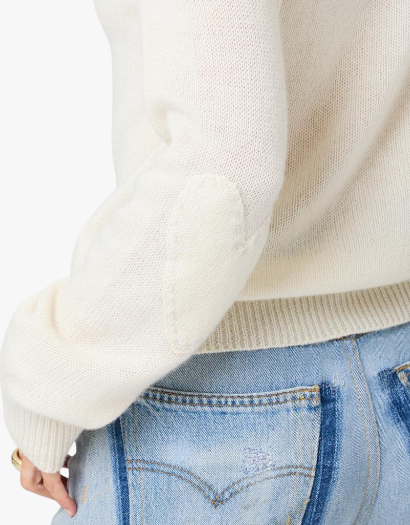 Kerri Rosenthal Pretty Little Cardigan in Cream