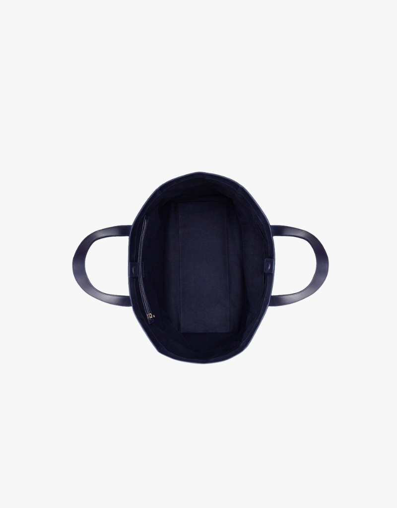 Anine Bing Medium Rio Tote in Navy Suede