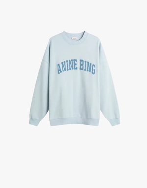 Anine Bing Miles Sweatshirt in Light Blue
