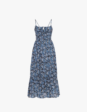 Ulla Johnson Aydin Cami Midi Dress in Zinnia
