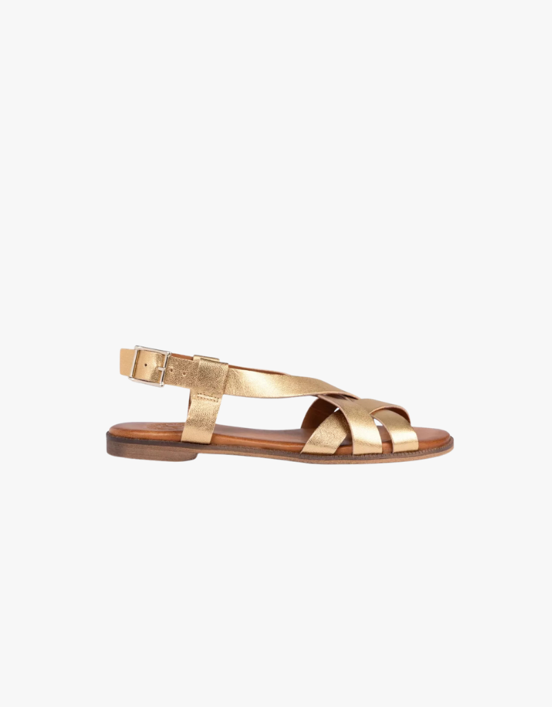 Penelope Chilvers Buttercup Leather Sandal in Tan
