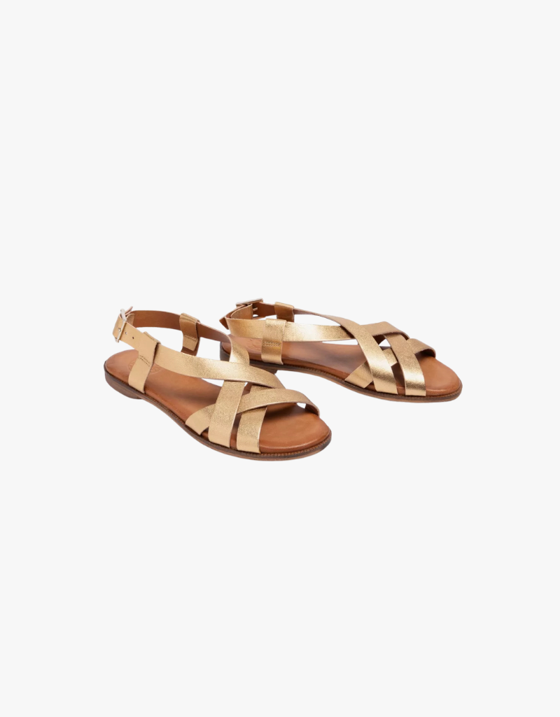 Penelope Chilvers Buttercup Leather Sandal in Tan