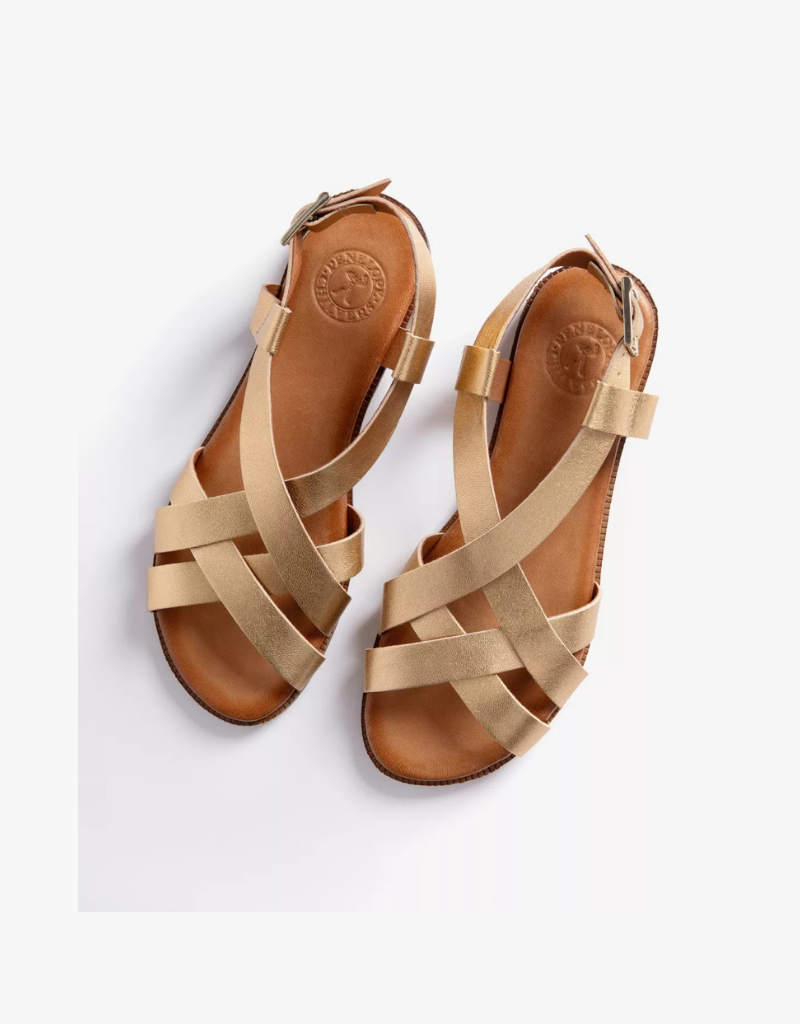 Penelope Chilvers Buttercup Leather Sandal in Tan