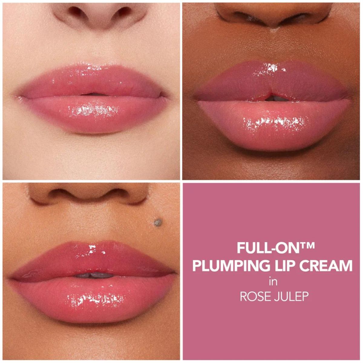 Buxom Full-On Plumping Lip Cream in Rose Julep